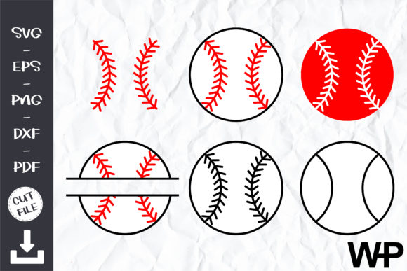 Baseball SVG, Baseball Monogram: Graphics & Decorative Elements