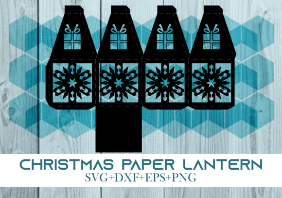 Christmas Paper Lantern Series 0759