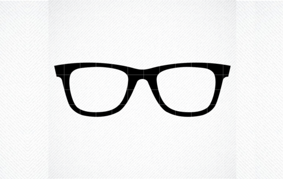 Glasses Frames Graphics for Decorative Elements