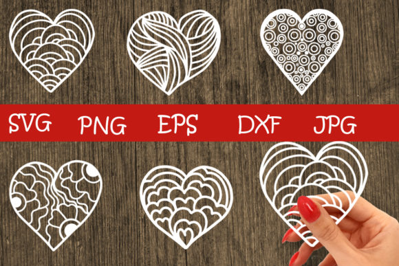 Heart SVG, Valentines Day SVG, Mandala