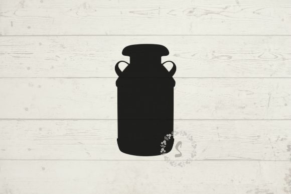Milk Can Vector for Creative Design