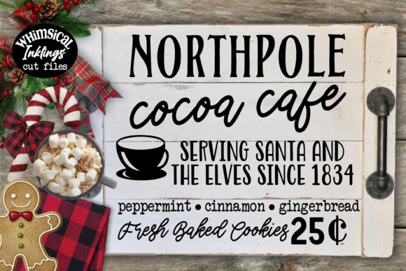 Northpole Cocoa Cafe Graphics & Illustrations