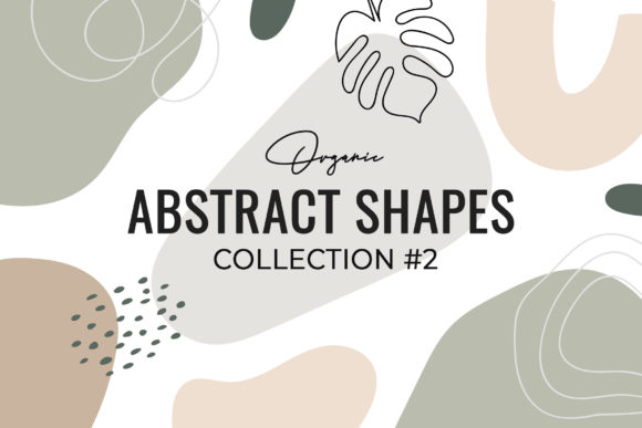 Organic Abstract Shapes 2: Graphics & Illustrations for Local Business