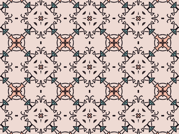 Pattern Colour Ornament Design for Graphics and Patterns