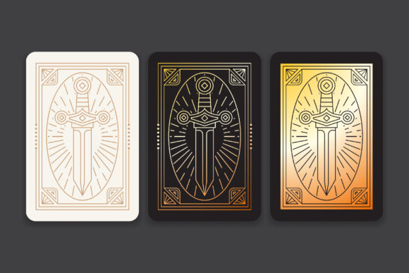 Tarot Cards Illustration 3: Graphics & Illustrations for Crafting
