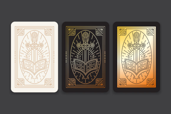 Tarot Cards Illustration 4: Graphics and Illustrations for Editorial Use
