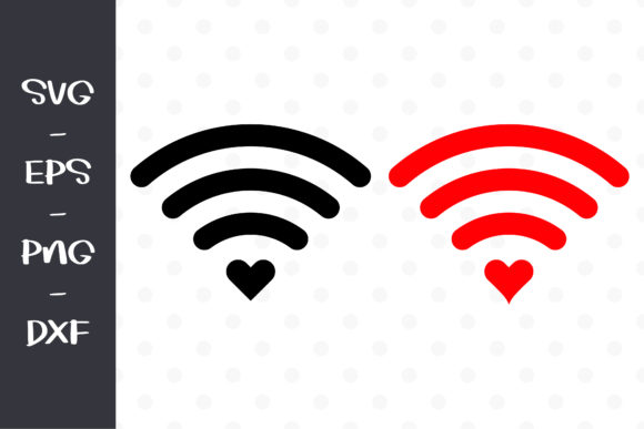 Wi-Fi with Heart: Graphics for Decorative Elements